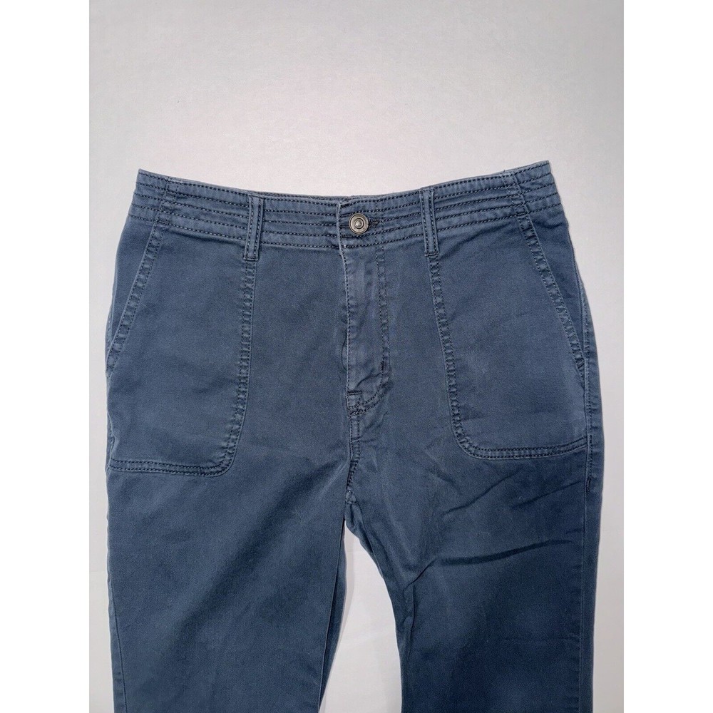 PRANA Womens Sancho Slim Pants Dark Sky Size 4